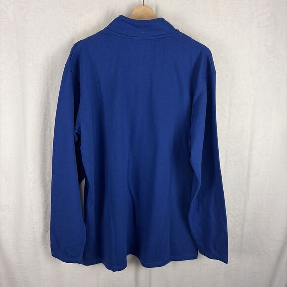 Creighton University Bluejays 1/4 Quarter Zip Pullover Sweatshirt Sz 2XL NWT - Picture 4 of 5